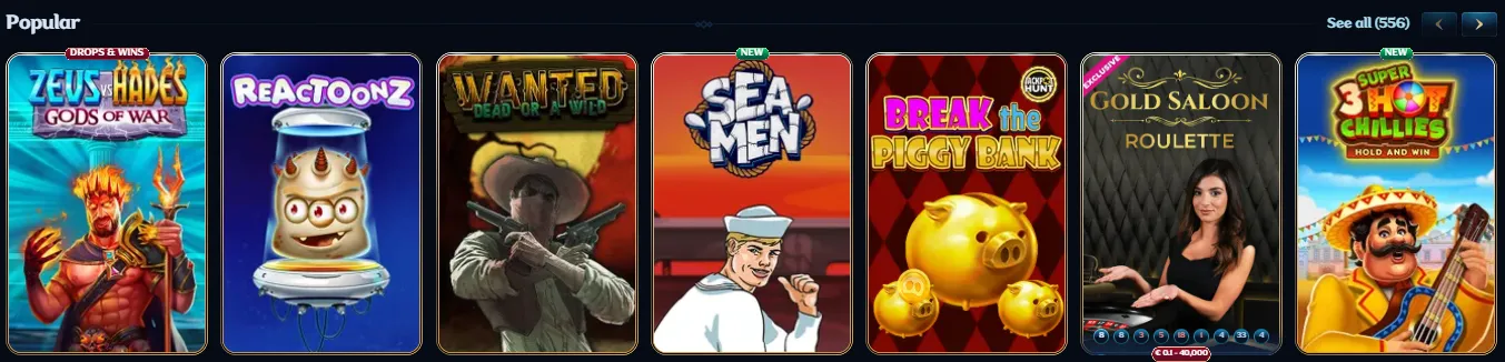 millioner casino popular